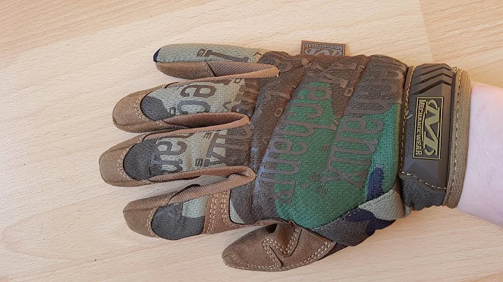 Mechanix Woodland Camouflage Tactical Gloves