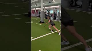 Sprint 5yd - Cut back - Sprint 10yd