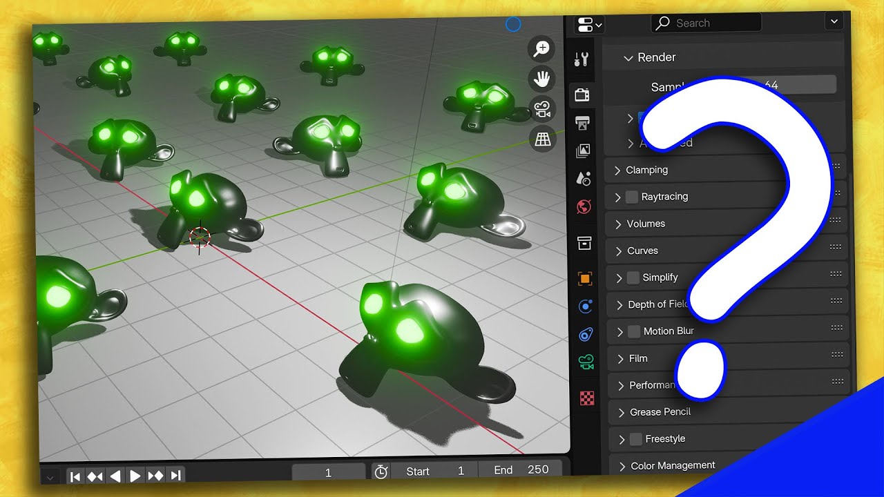 Where is Bloom in Blender 4.2 (Eevee)? YouTube