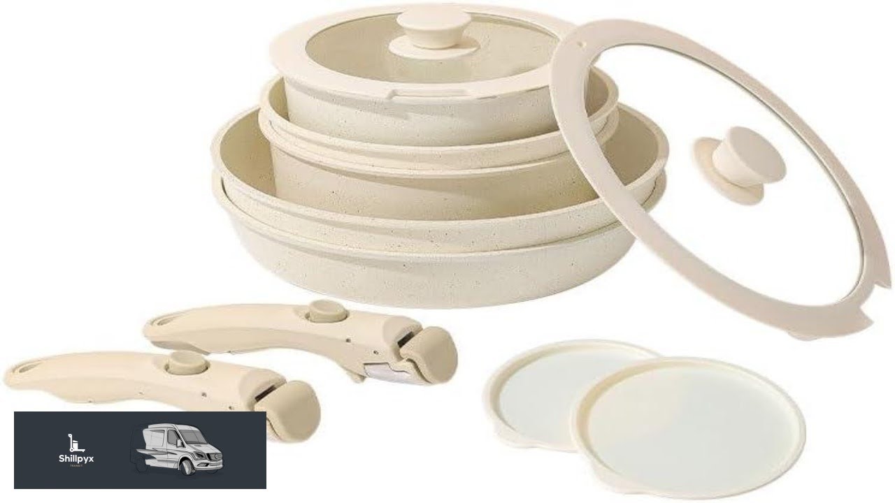 Easy to clean Flat Bottomed Pan Is Household Cooking Cookware Set Tourmaline