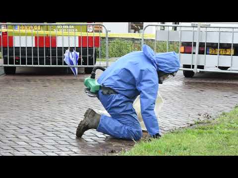 Hoorntjesweg volledig afgesloten wegens vondst asbest