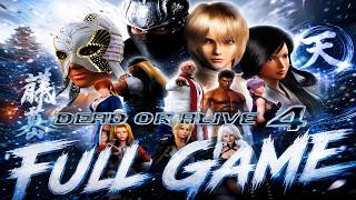 Dead or Alive 4 FULL GAME No Commentary 🔥 The Last Xbox Exclusive DOA 😳The Legendary Xbox 360 Game