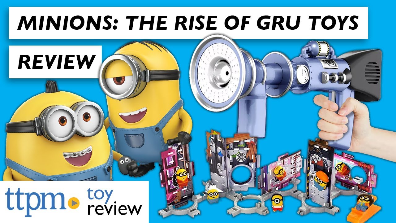 Minions The Rise Of Gru Fart N Fire Sing N Babble Kevin Otto Stuart Splat Ems From Mattel Youtube