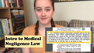 Introduction to Medical Negligence Law (guest submission)