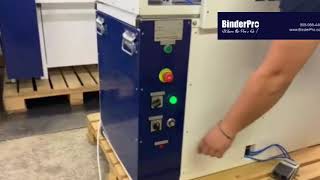 Hardcover Book Casing In Machine