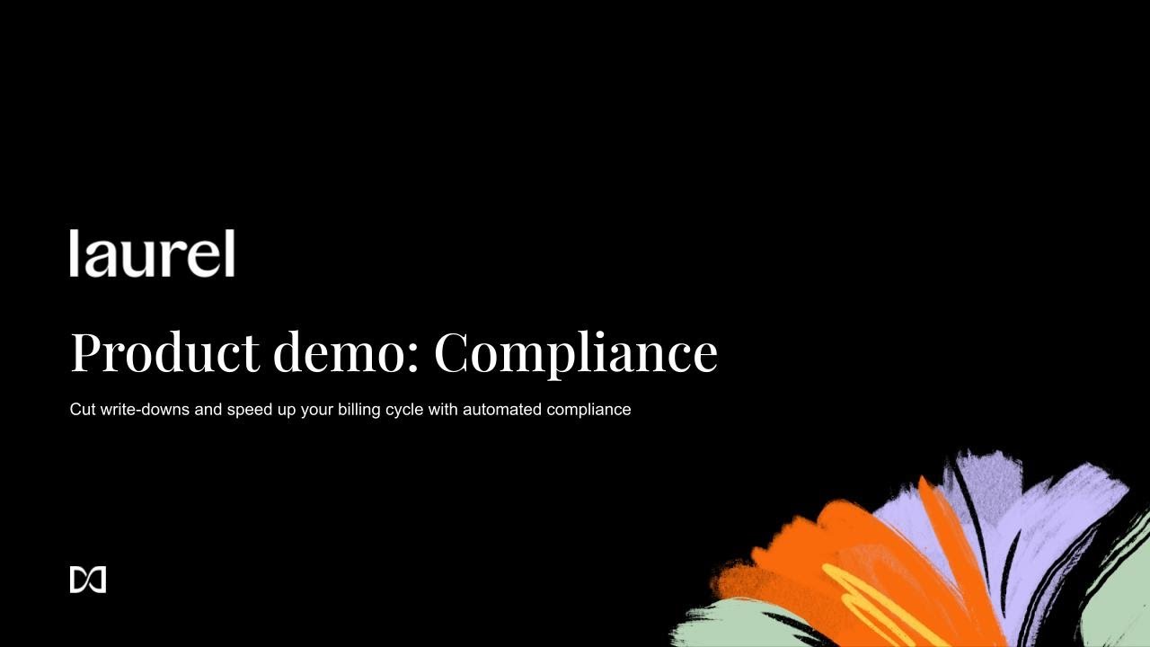 Laurel AI product demo: Compliance