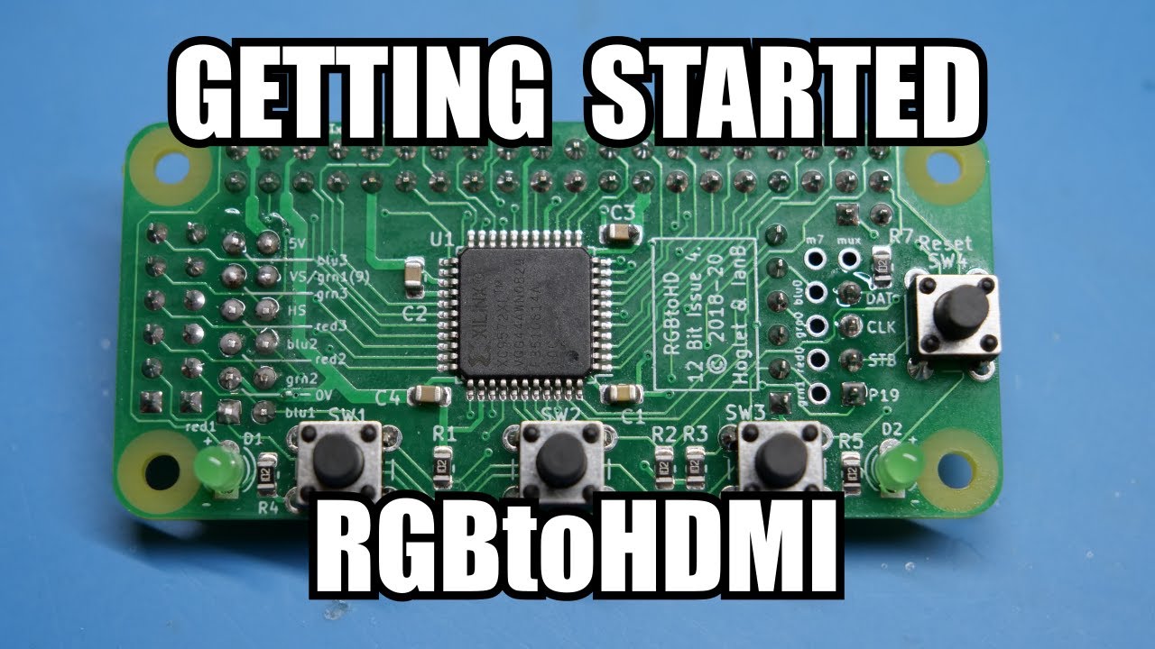 RGBtoHDMI Video Interface Boards For The Raspberry Pi – Retro Hack