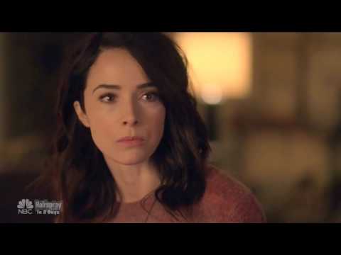 lucy and her fiance having dinner Timeless 1x09 clip