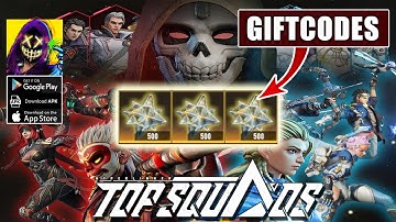 Top Squads Battle Arena & All 3 Giftcodes - How To Redeem Code | Top Squads Battle Arena 3 Codes