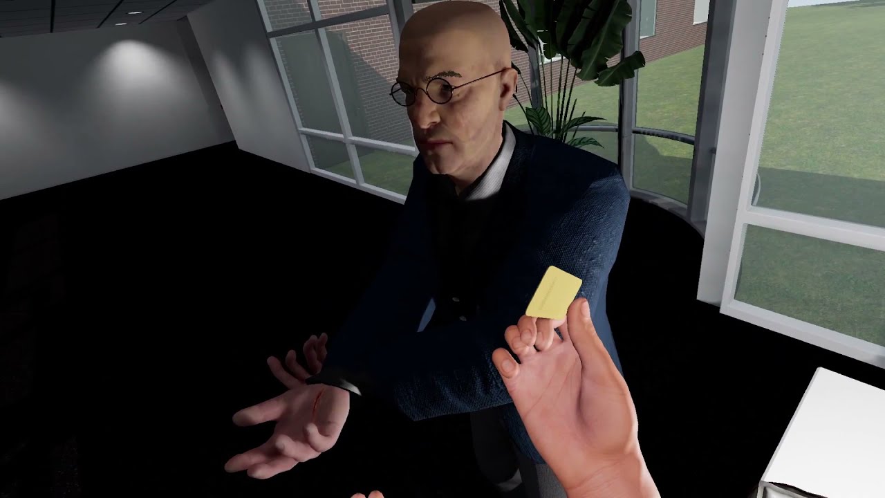 Two-handed VR interaction: bandaid application in Unreal Engine VR training app