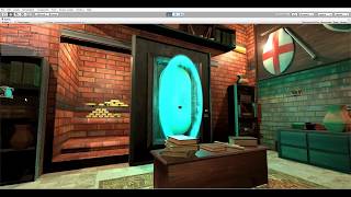 Virtual Reality Game_Student Project_using_Unity 5 6 WarpRoom unity VRTK Virtual Reality Toolkit