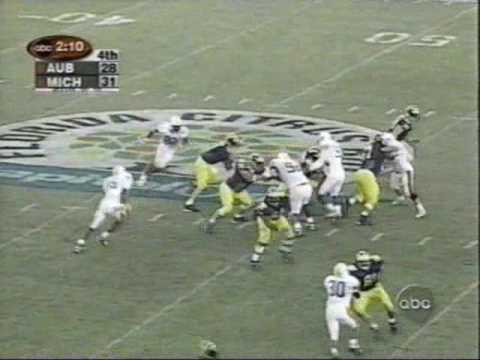 2001 Citrus Bowl: Michigan-31 Auburn-28 (PART 2)