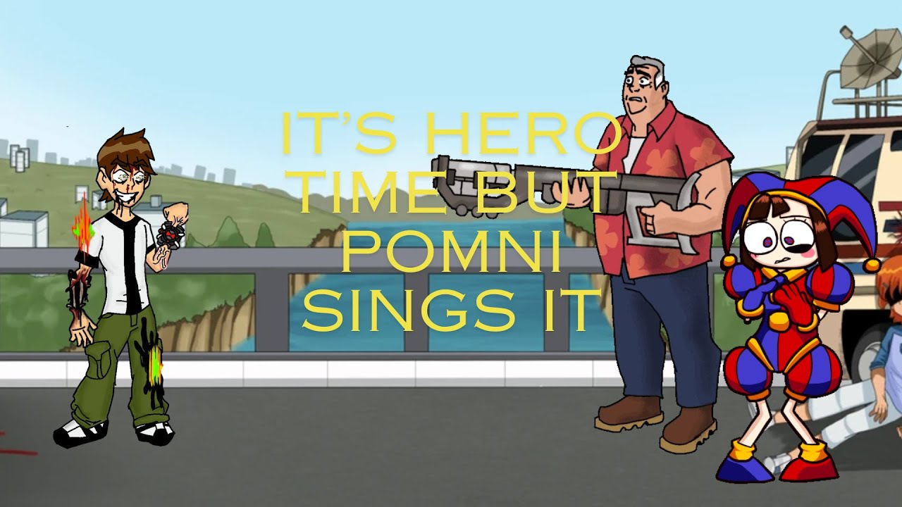 It's Hero Time but Pomni sings it (+MIDI)