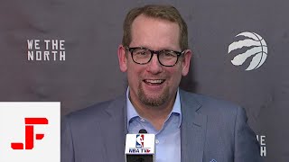 Toronto raptors post game - interview with head coach nick nurse
dallas mavericks vs 2020 nba season 2019 champions...