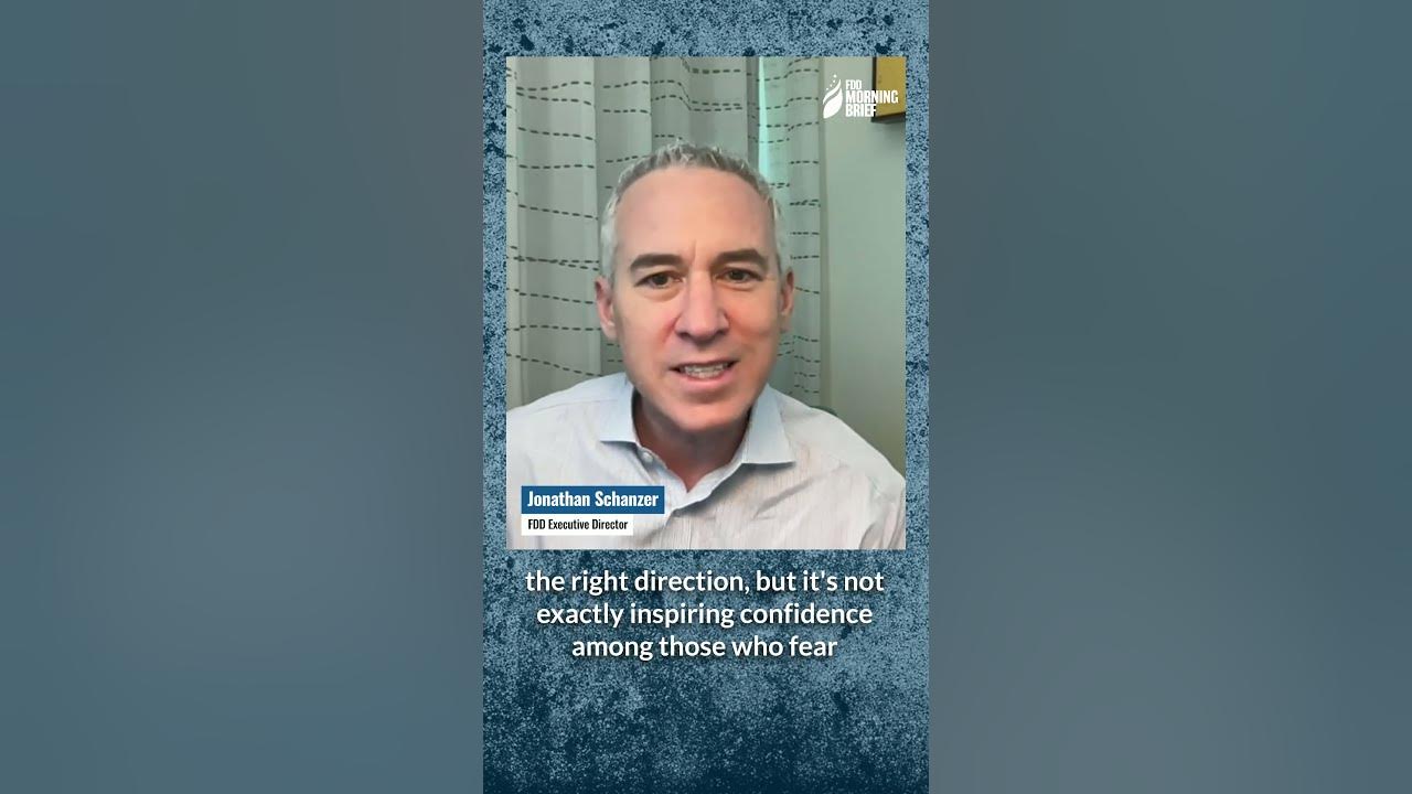 FDD Executive Director Jonathan Schanzer on Steven Witkoff