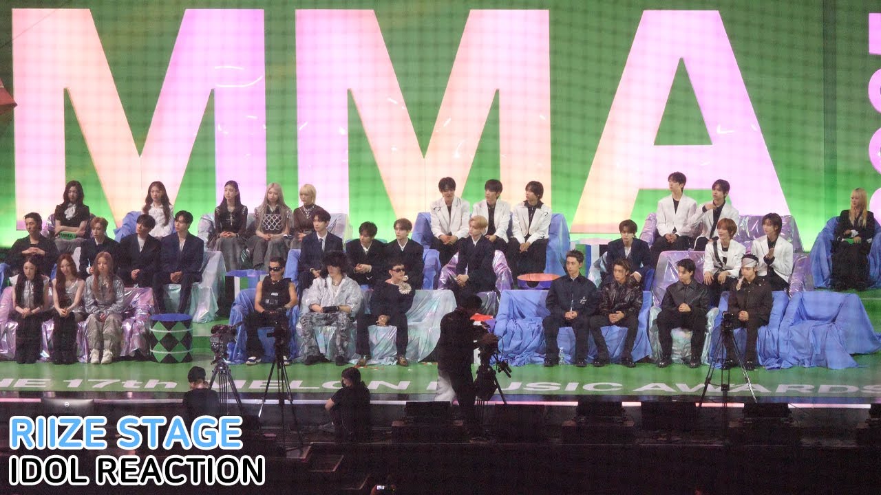 Idols react to RIIZE (GD ADP ALPHA DRIVE ONE KiiiKiii IDID LNGSHOT)｜MMA 2025