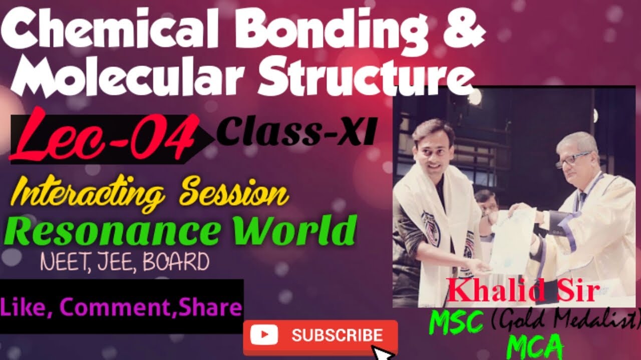 Chemical Bonding And Molecular Structure(Lec04) in Bengali and English YouTube