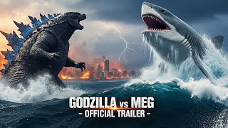 GODZILLA vs. MEG (2025) – First Trailer | Epic Monster Concept Movie Trailer | Veo 3 AI Generated