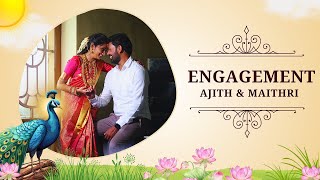 Cinematic Tamil Wedding Candid Teaser Ajith & Maithri