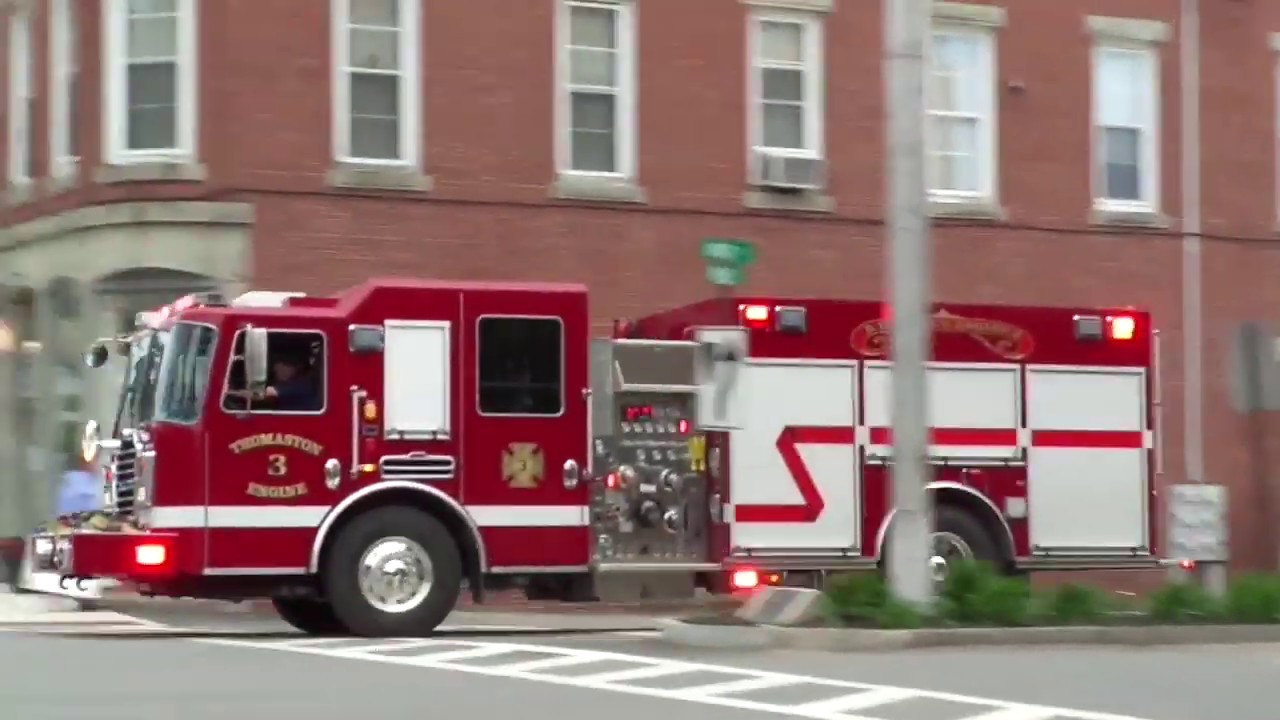 Thomaston Structure Fire Response LOTS of Engines! YouTube
