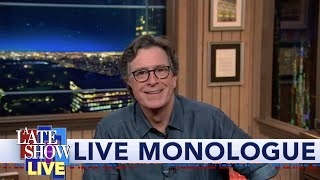 Melania Trump Headlines RNC Night 2  Stephen Colbert's LIVE Monologue