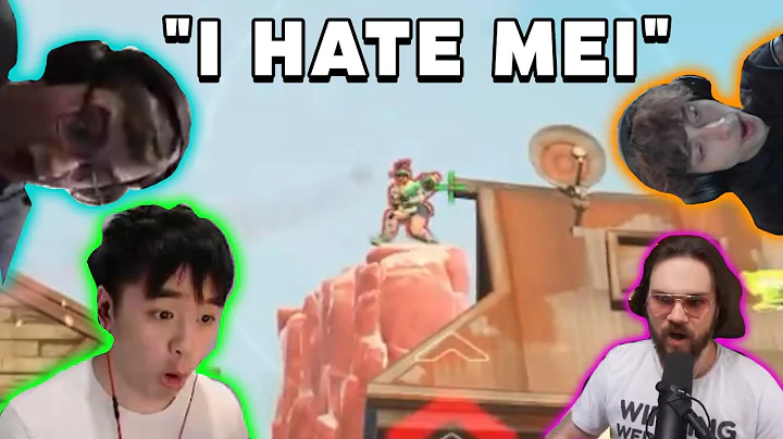 Killing Streamers With My Mei Walls w/reactions In Overwatch 2