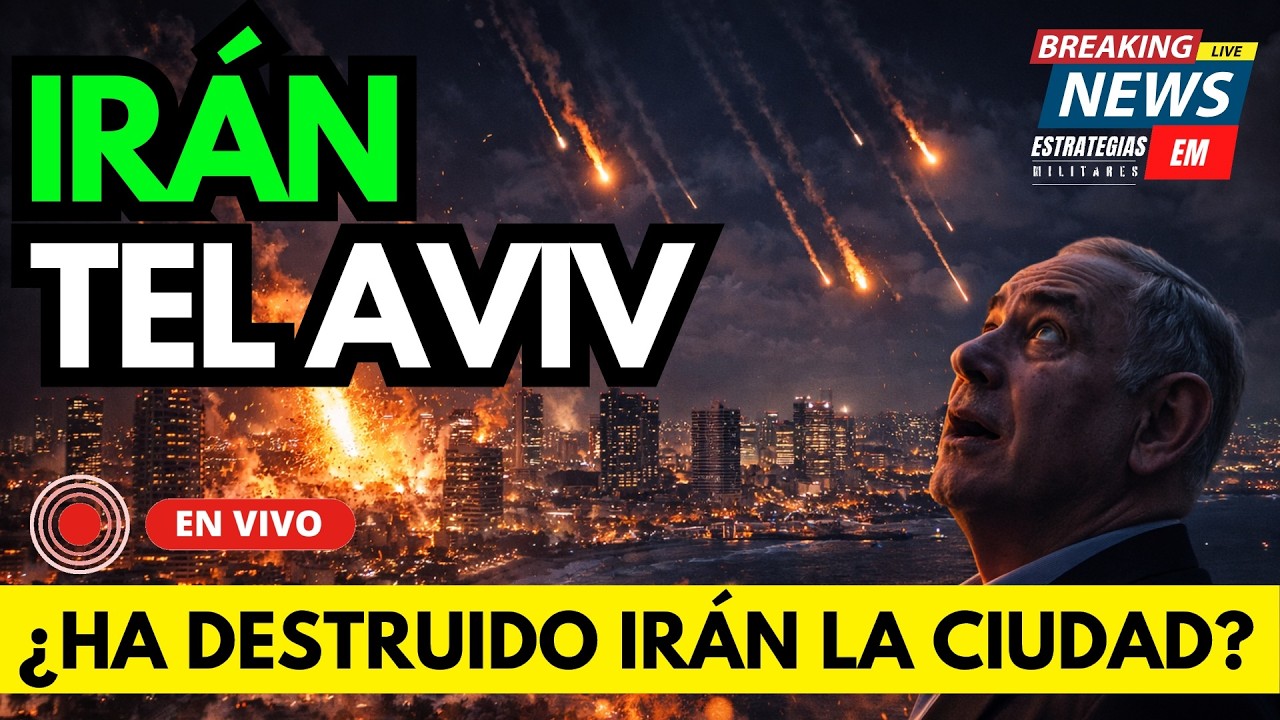 🚨 NOTICIAS IRÁN DICE QUE SUS MISILES HAN DESTRUIDO TEL AVIV ¿SERÁ CIERTO?