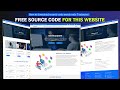 How to design Website in 5 Minutes | HTML, CSS &amp; Bootstrap 5 | free source code