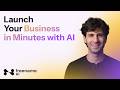 How to Launch Your Business in Less Than 5 minutes with Freename AI