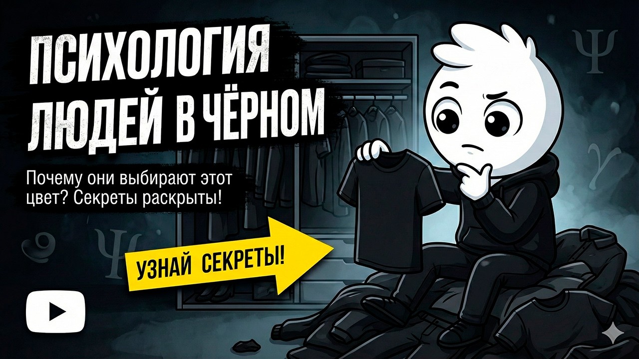 Вы всегда носите черное? Вот что это говорит о вашей психике