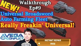 Vega Conflict New Universal Broadsword Auto Farming Tutorial *Brutal*