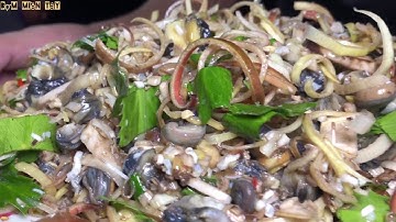 Gỏi ốc đắng với bắp chuối ngon không thể tả | Bợm Miền Tây - tập 72