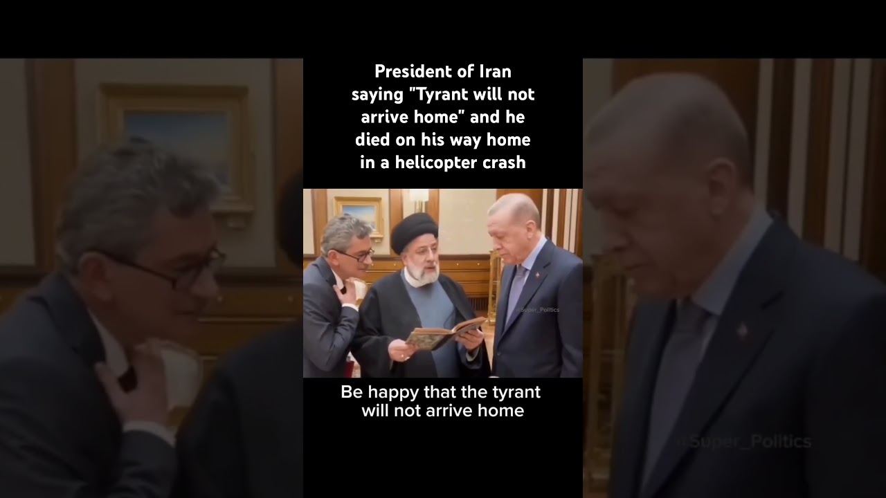 President of Iran foreseeing his death 
