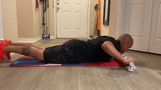 Prone Towel Pull