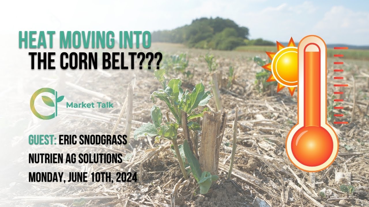 Heat Moving Into the Corn Belt??? - YouTube
