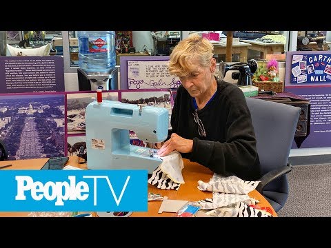 Leftover Fabric From The AIDS Memorial Quilt Are Now Being Used To Make Coronavirus Masks | PeopleTV