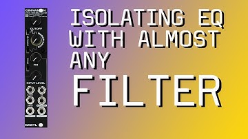 Isolating EQ With Any Filter