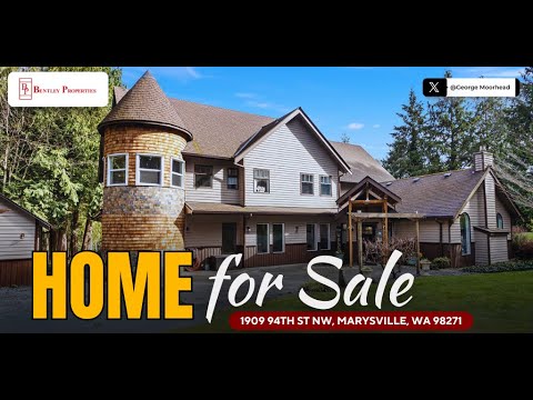 1909 94th St NW, Marysville, WA home video tour