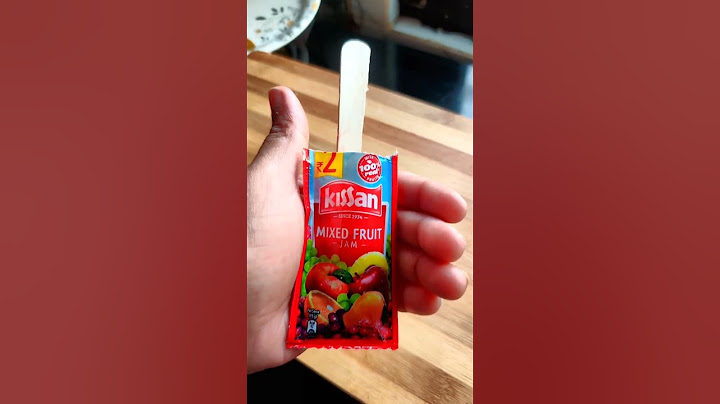 😍Kissan Jam Mix Fruit ice cream🍨Pass Or Fail #shorts  #ytshorts