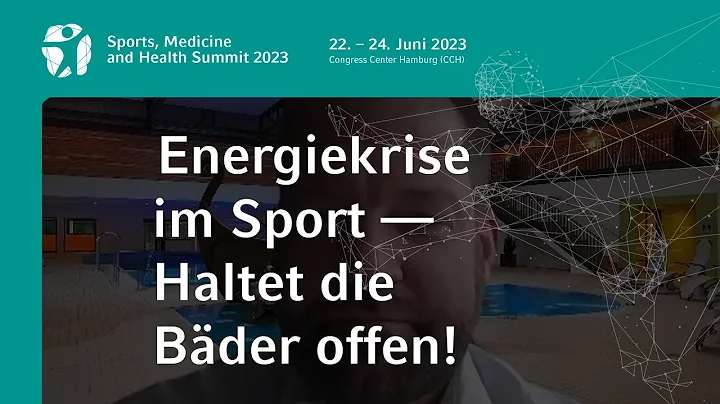 Energiekrise im Sport  Haltet die Bder offen!  mit...