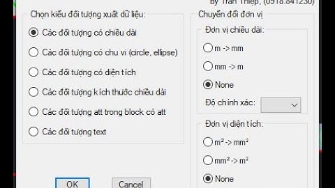 Export data of objects to excel. Lisp xuất dữ liệu của các đối tượng sang excel