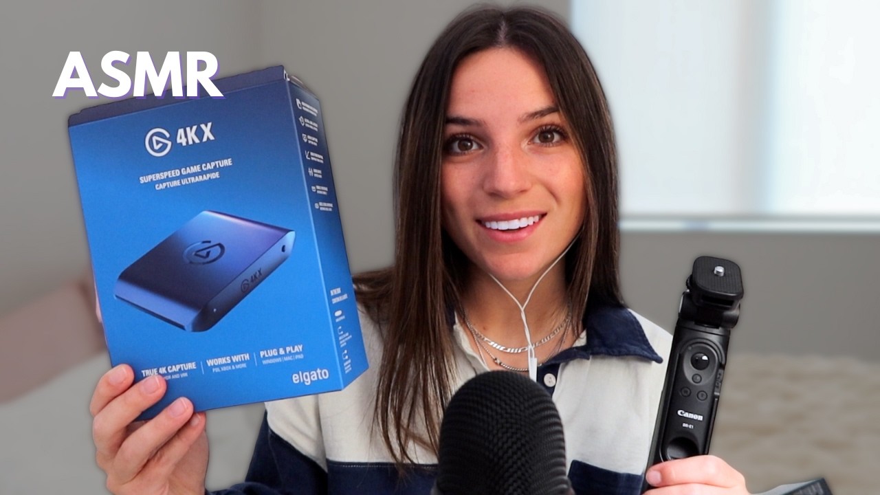 ASMR Tech Haul 👩🏻‍💻 | Technology I've Recently Purchased and Used