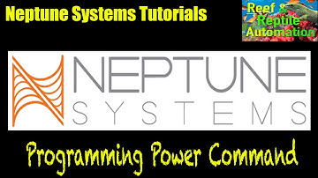 Neptune Systems Apex Tutorials - Using Power Command And Battery Backup For Apex