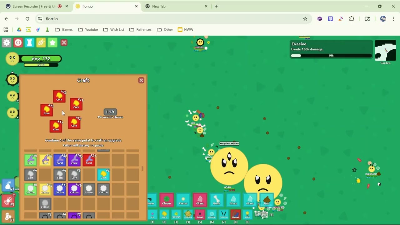 Florr.io - I am Just So Lucky