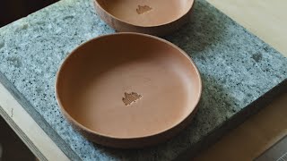 MAKING A WET MOLDED LEATHER TRAY | DIY - ASMR