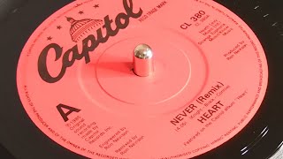 Heart - Never (Remix) (1985 7" Single)
