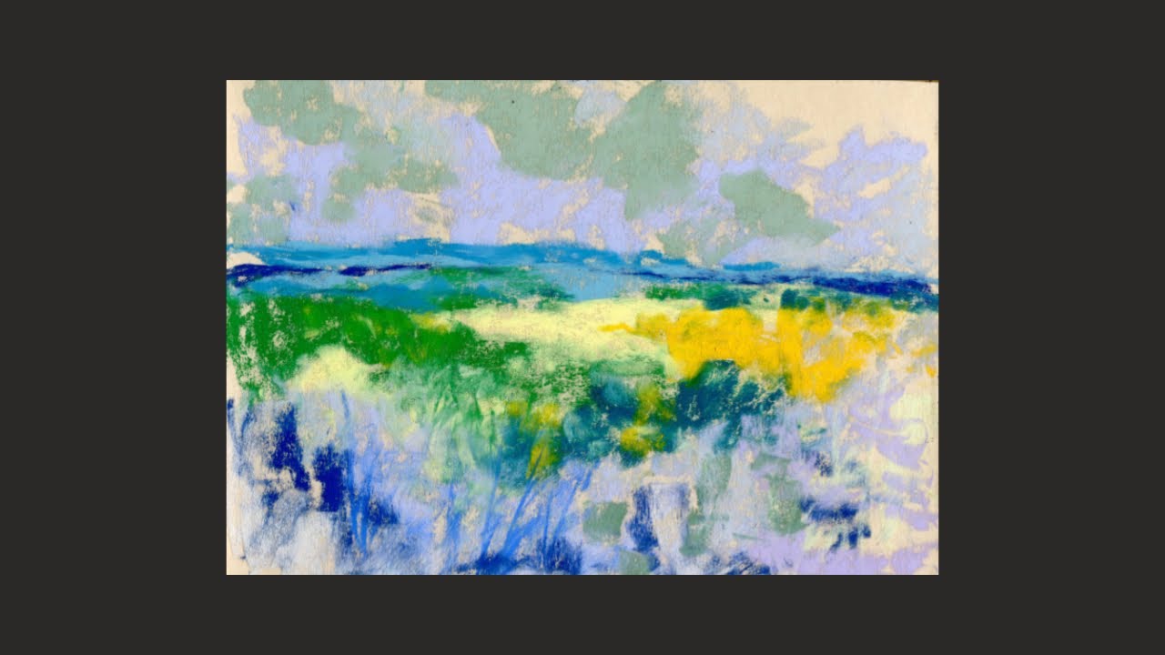 Trying some soft pastel painting YouTube