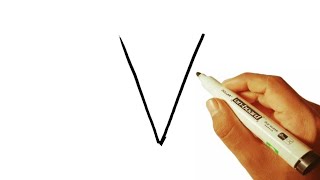 How to Draw a Vulture After Writing Letter V l Very easy drawing tutorial step by step for beginners How to Draw a Vulture After Writing Letter V l Very easy drawing tutorial step by step for beginners