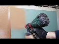 Pistolet Natryskowy PARKSIDE PFS 400 A1 : Czy da się malować ściany?