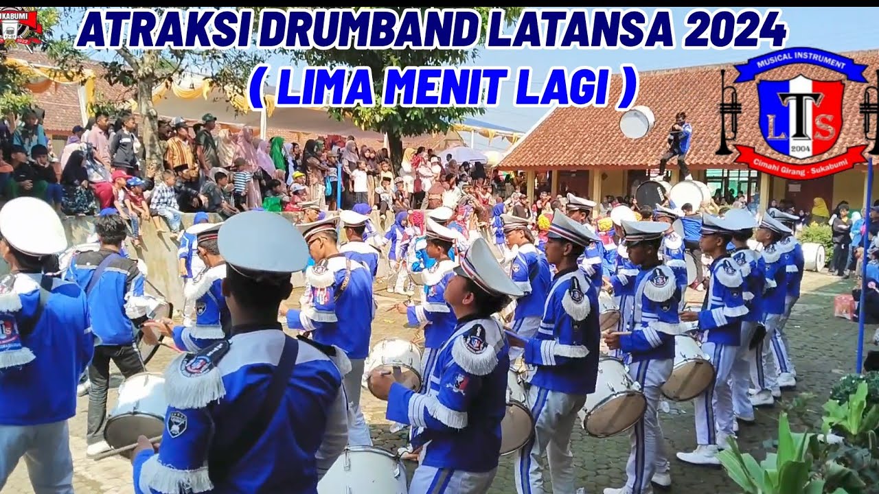 ATRAKSI DRUMBAND LATANSA - LIMA MENIT LAGI  | YPI AL BADRIYAH CI JENGKOL 2024
